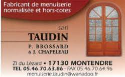 fabricant de menuiserie bois montendre société taudin